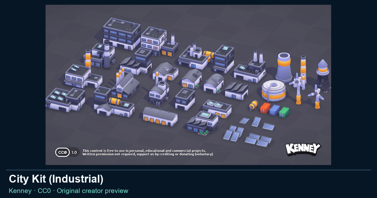 Preview of City Kit (Industrial)