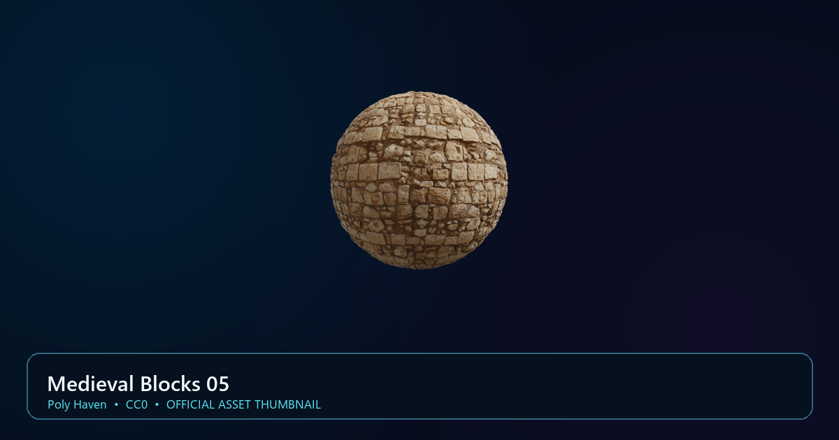 Actual asset-pack preview for Medieval Blocks 05