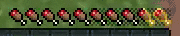 AppleSkin hunger HUD overlay