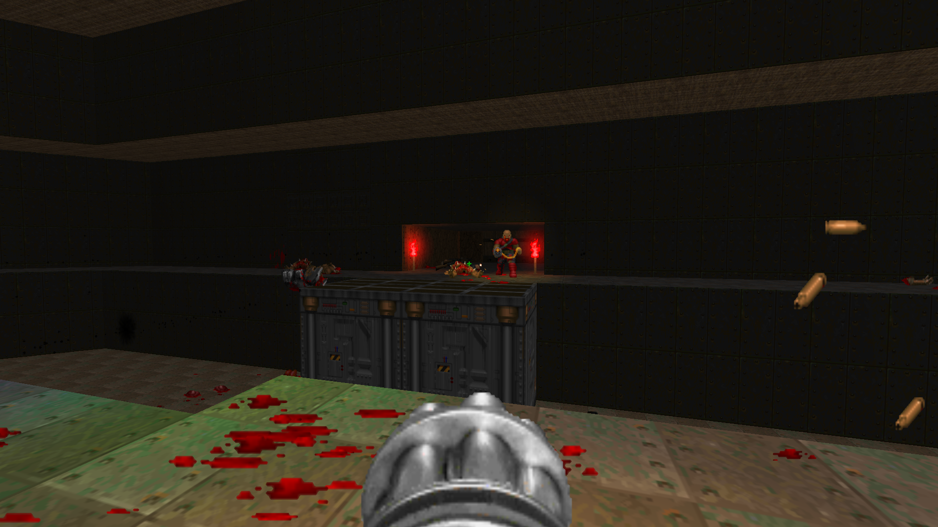 Beautiful Doom official project screenshot showing enhanced classic Doom combat