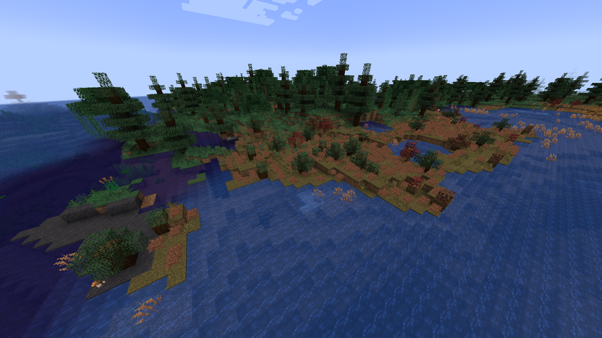 Biomes O' Plenty Minecraft mod: Wetland and Bog