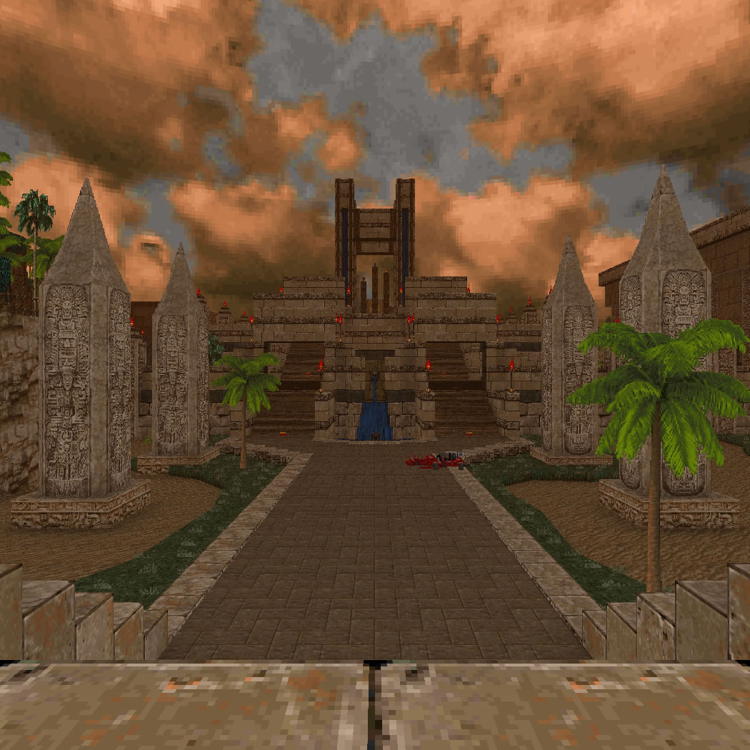 Eviternity II - MAP09, Quetzalcoatl - by Dragonfly
