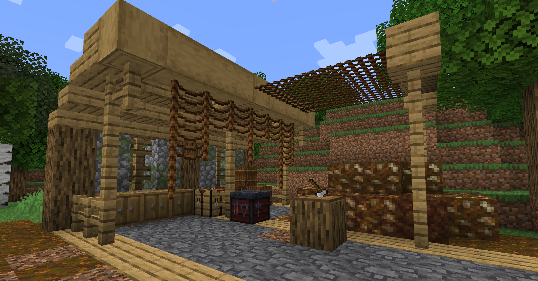 Farmer's Delight Minecraft mod: Straw, Rope and Compost