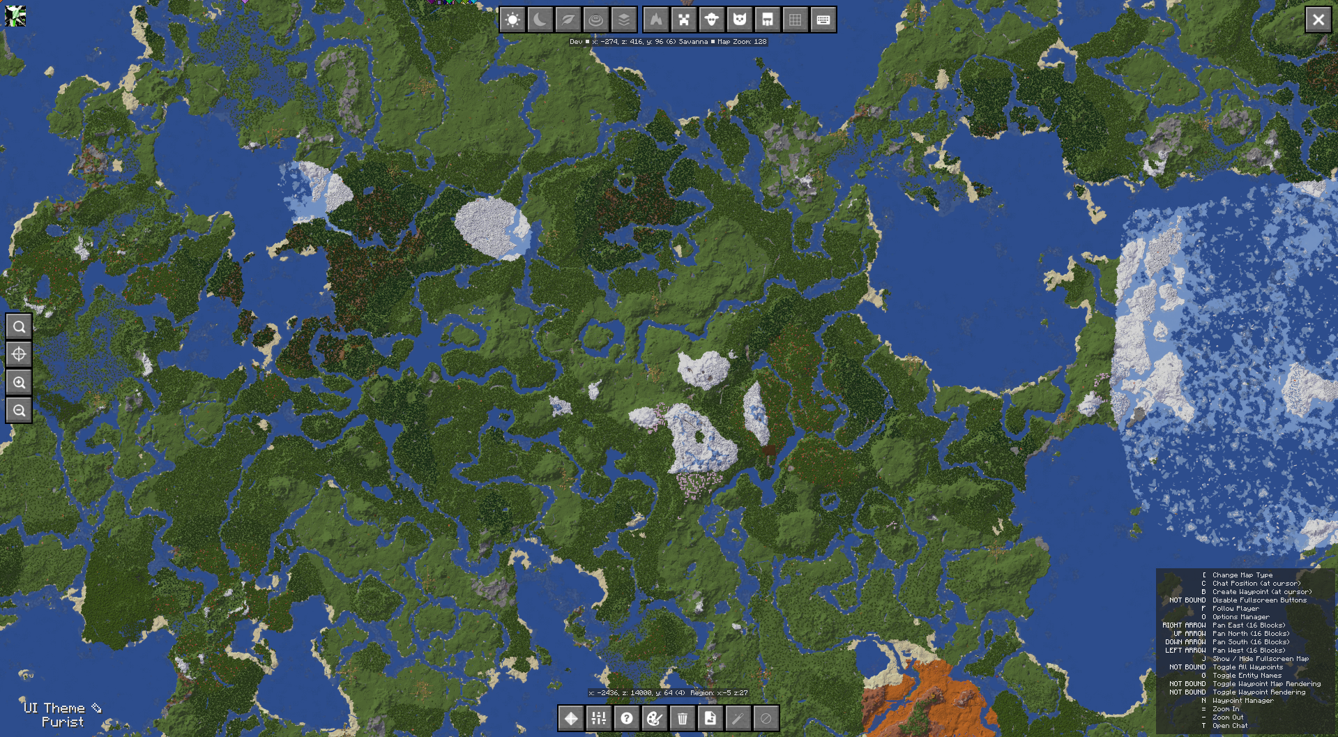 JourneyMap mod for Minecraft Java Edition