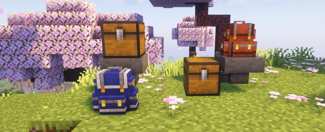Sophisticated Backpacks storage example