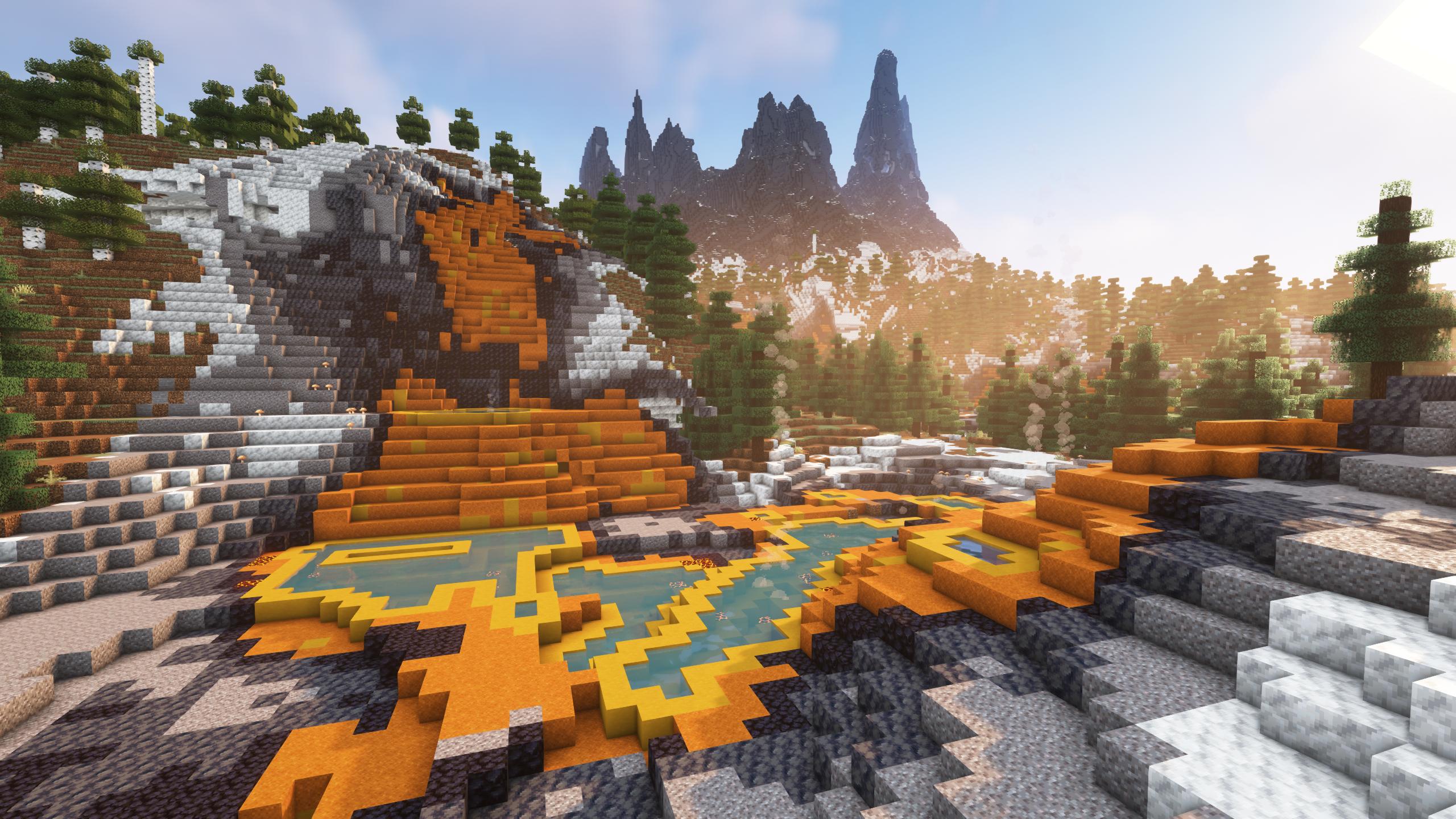 Terralith Minecraft landscape