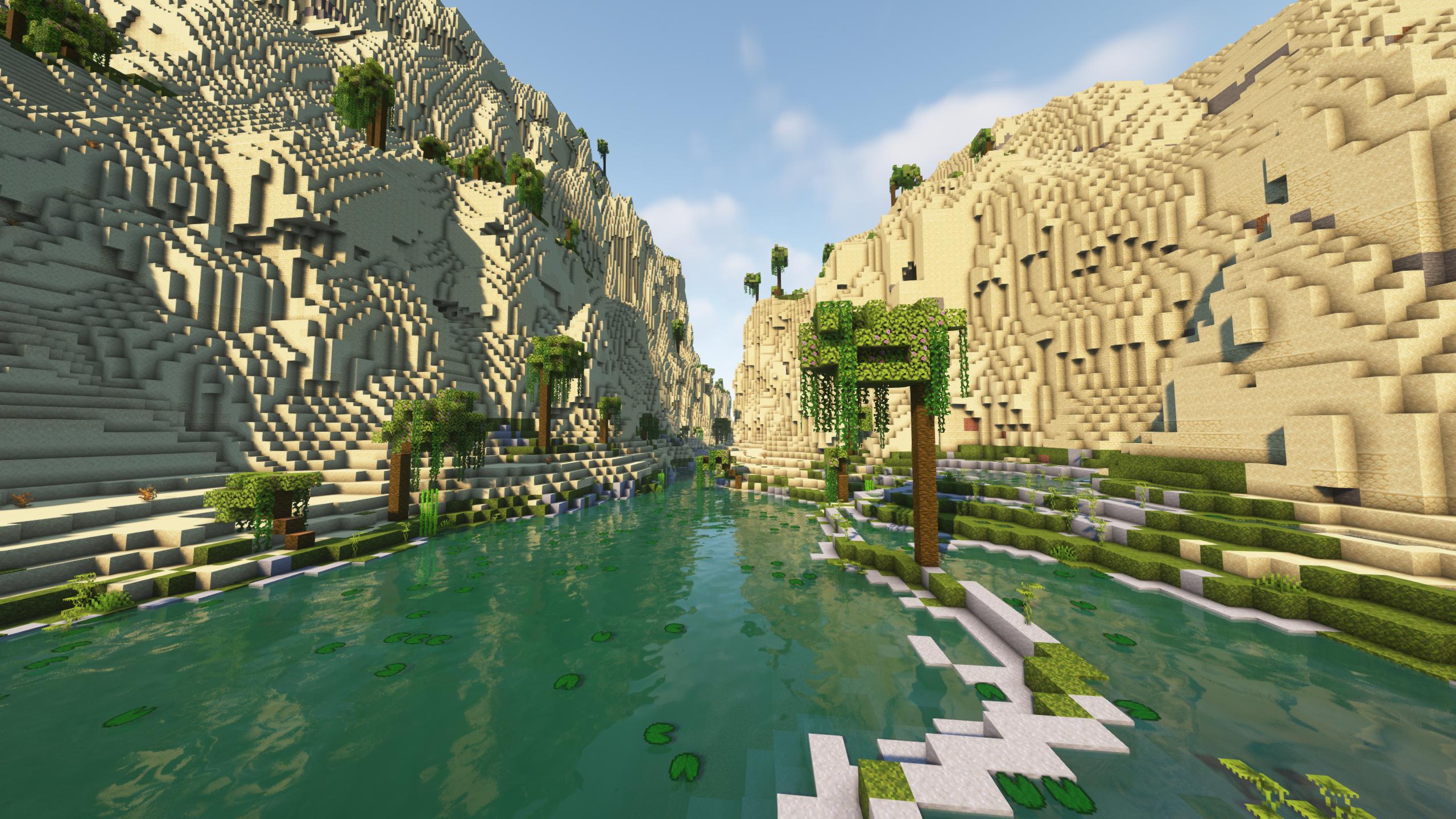 Terralith Minecraft landscape