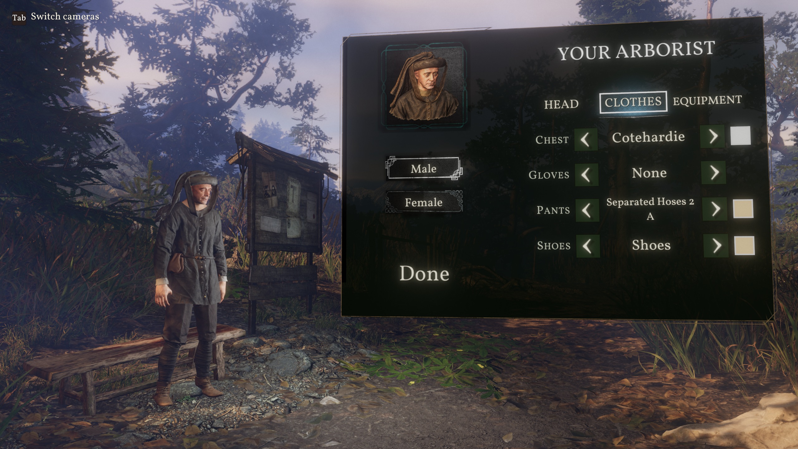 Forester — Forester character customization