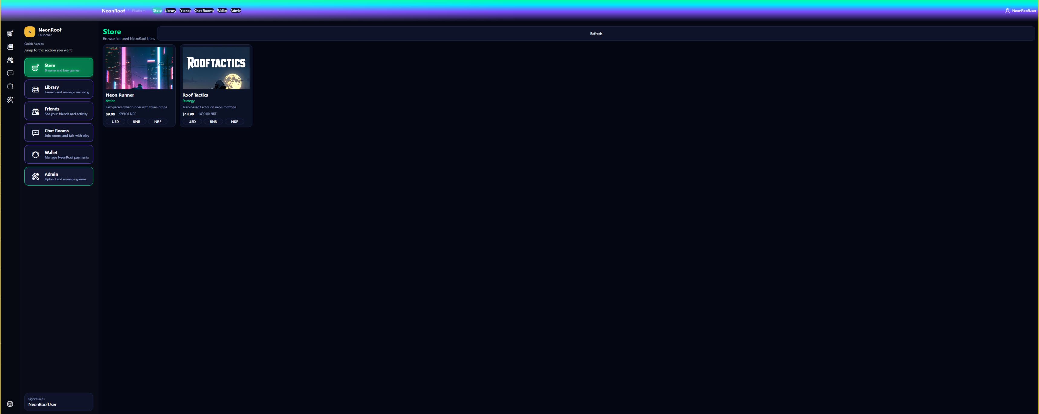 NeonRoof demo thumbnail