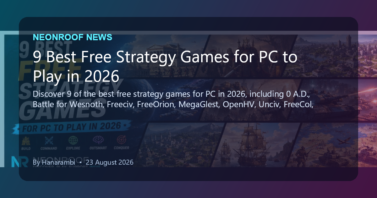 neonroof best free strategy games banner