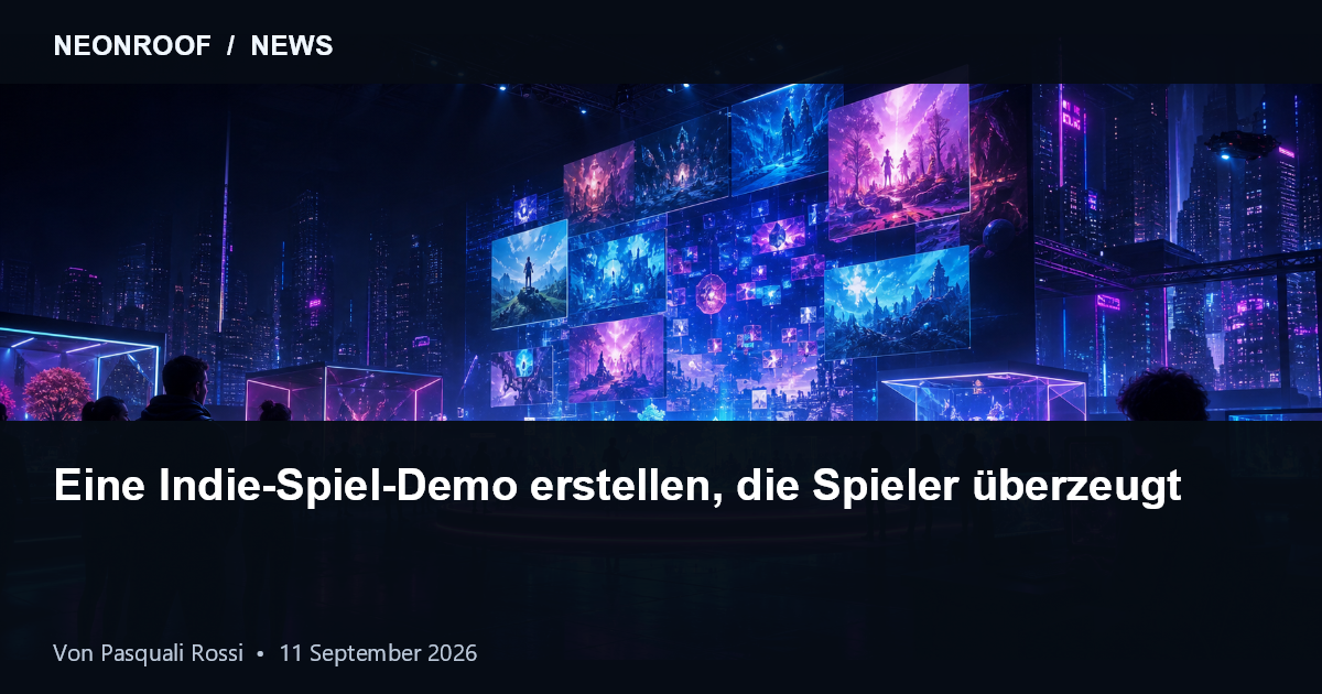 Spielbare Indie-Demo mit schnellem Einstieg und klarem nächsten Schritt