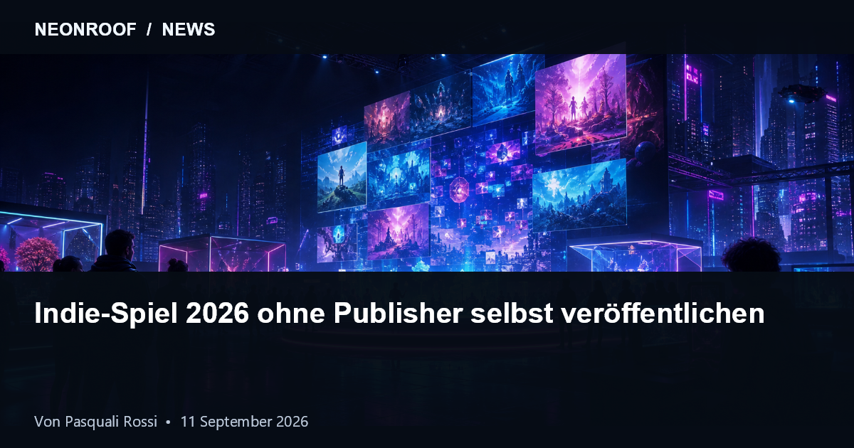 Indie-Entwickler bereitet ein PC-Spiel für die Selbstveröffentlichung vor