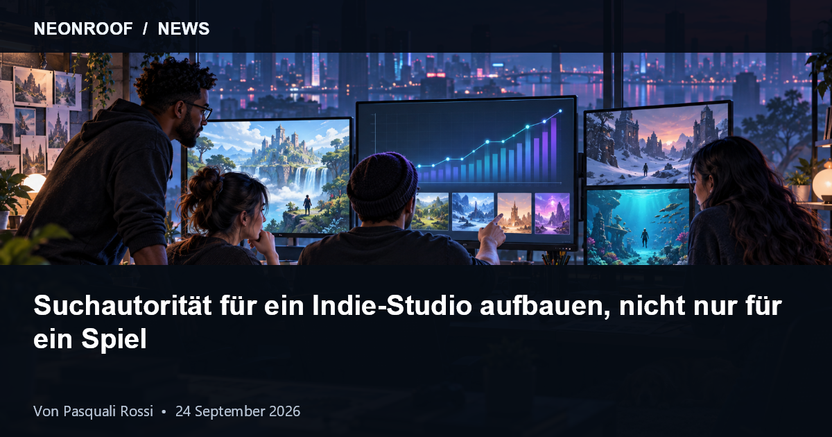 Indie-Studio verbindet Entwicklerprofil, Spiele, Devlogs, Interviews und öffentliche Ressourcen