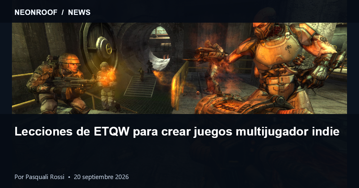Enemy Territory: Quake Wars official gameplay screenshot, credited to Splash Damage