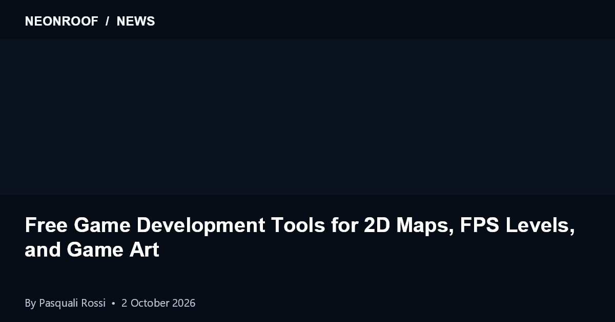 Godot editor screenshot introducing free game-development tools
