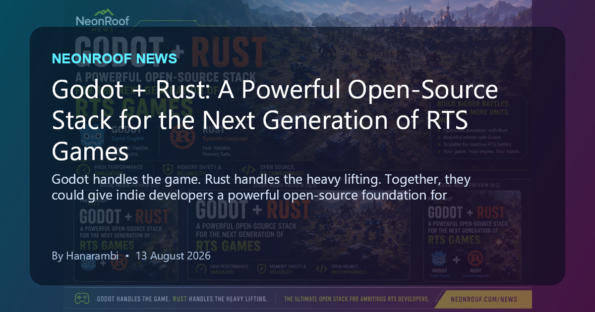 godot rust neonroof